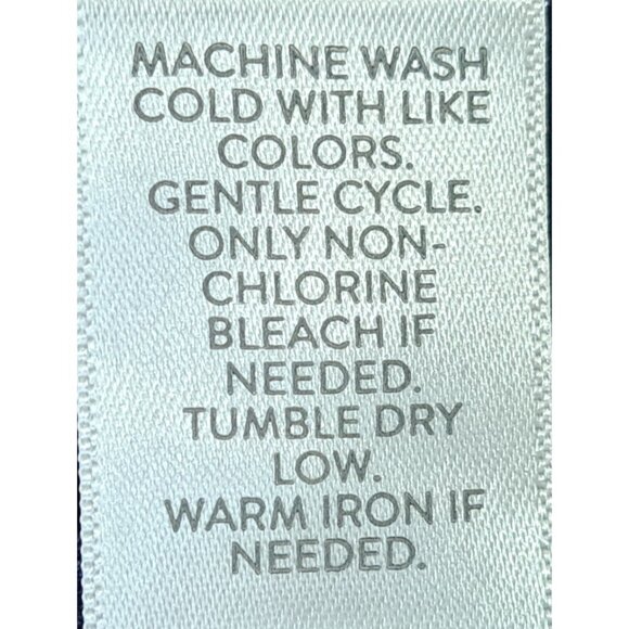 J.Jill Women's XL Petite Long Sleeve Navy Eyelet Edged Square Neck Top - Picture 8 of 9